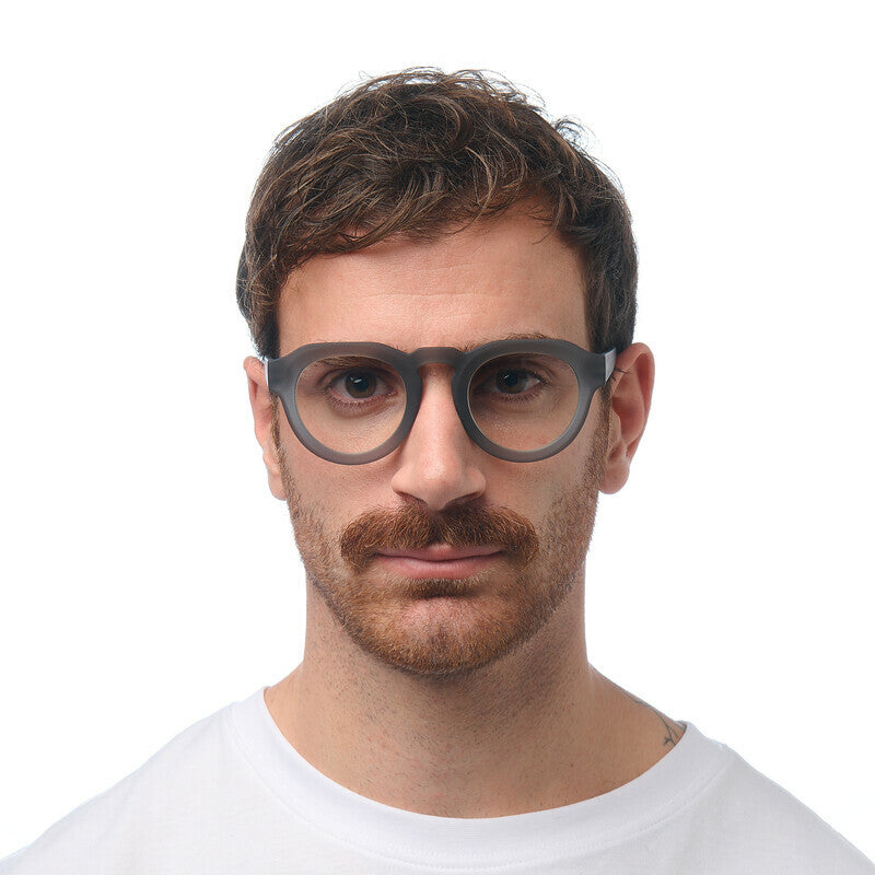 okkia okkia occhiale da lettura mod zeno premontato soft touch translucent smoke diottrie 2 50 ean 8056211375460