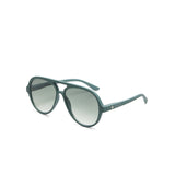 okkia okkia occhiale da sole premontato a forma di goccia mod alessio green ean 8055773198074