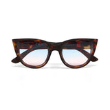okkia okkia occhiale da sole premontato gatto lite mod silvia soft touch havana lenti blue pink ean 8056211375361