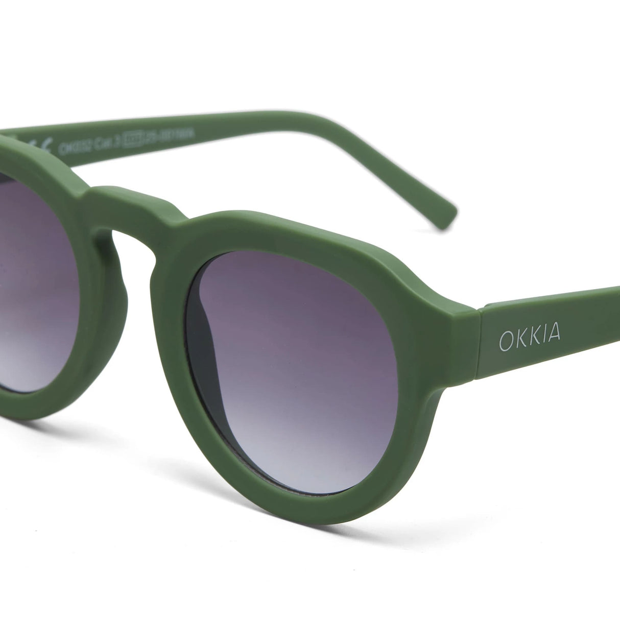 okkia okkia occhiale da sole premontato mod zeno green sage ean 8056211371585