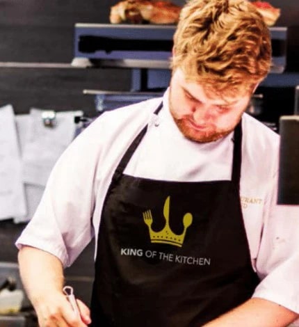 piu forty 40 piu forty 40 grembiule da cucina stampa king of the kitchen nero scatola regalo ean 8058093544132