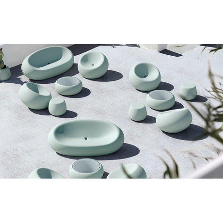 plust plust vaso boom h 40 cm 31 x 26 x 51 cm bianco light