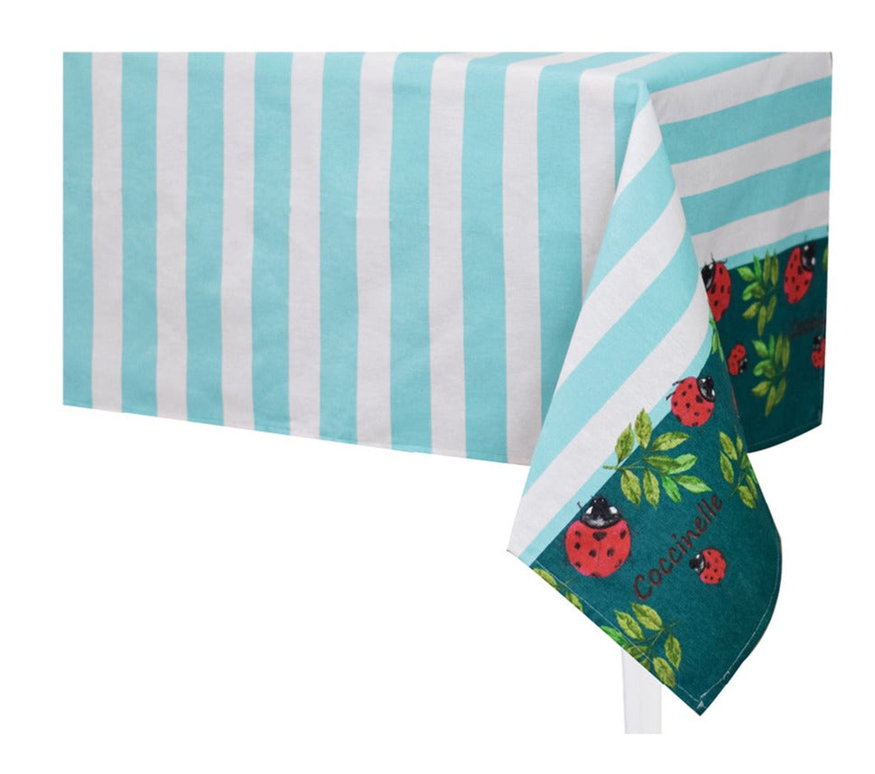 preziosa home preziosa home tovaglia loneta 140 x 240 cm stampata coccinelle e cactus ass cotone 1 pz ean 8050264164743