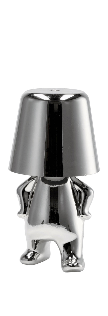 regalo italiano regalo italiano lampada touch ricaricabile eliad d 95 cm h 18 ass oro argento 1 pz ean 8057586149212