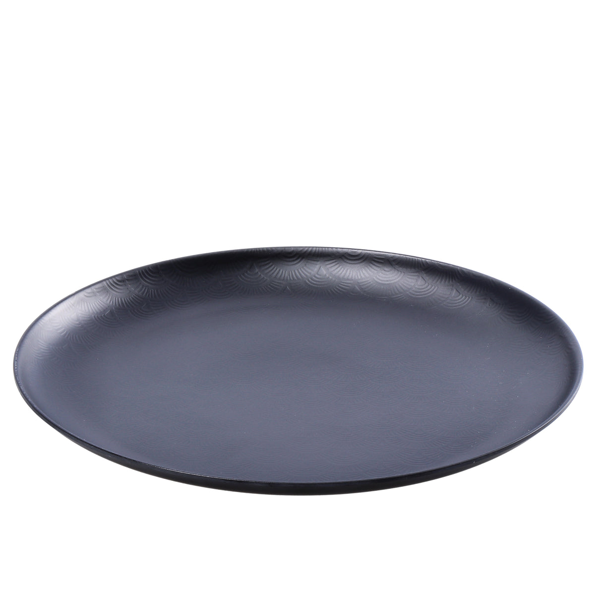 regalo italiano regalo italiano piatto piano owens melamina d 25 cm nero ean 8057586111400