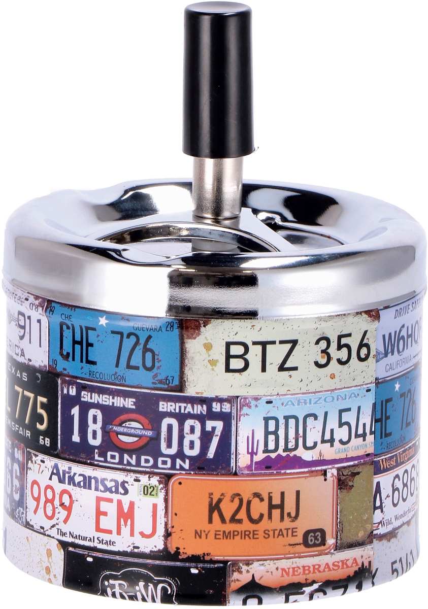 regalo italiano regalo italiano posacenere a molla ass 3 decori d 9 cm h 13 cm multicolor 1 pz ean 8021785808737