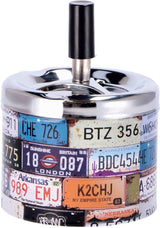 regalo italiano regalo italiano posacenere a molla ass 3 decori d 9 cm h 13 cm multicolor 1 pz ean 8021785808737