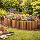 regalo italiano regalo italiano recinzione in bamboo 100 x15 cm bordura giardino naturale decorativa ean 8057586130470