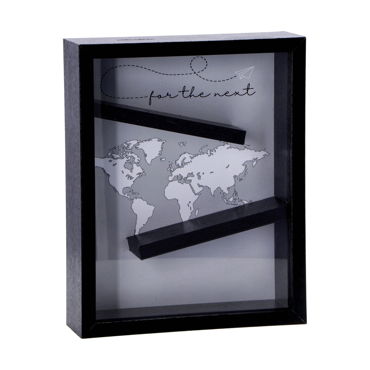 regalo italiano regalo italiano salvadanaio in mdf e vetro 20 x 6 cm h 25 cm ass porta risparmi decorativo moderno 1 pz ean 8057586123717
