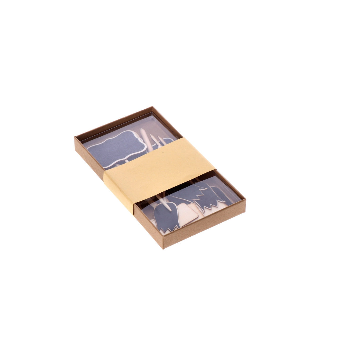 regalo italiano regalo italiano set 13 targhette piante in legno con gesso e matita segnapiante orto e giardino ean 8057586130418