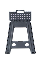 regalo italiano regalo italiano sgabello pieghevole ass h 45 cm 35 x 40 cm plastica nero grigio 1 pz ean 8057586203563