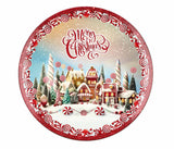 regalo italiano regalo italiano sottopiatto natale tondo plastica d 33 cm ass multicolor 1 pz ean 8057586065031