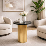 regalo italiano regalo italiano tavolino ferro e ceramica nero d 36 cm h 40 cm tavolino design moderno arredo casa ean 8057586189522