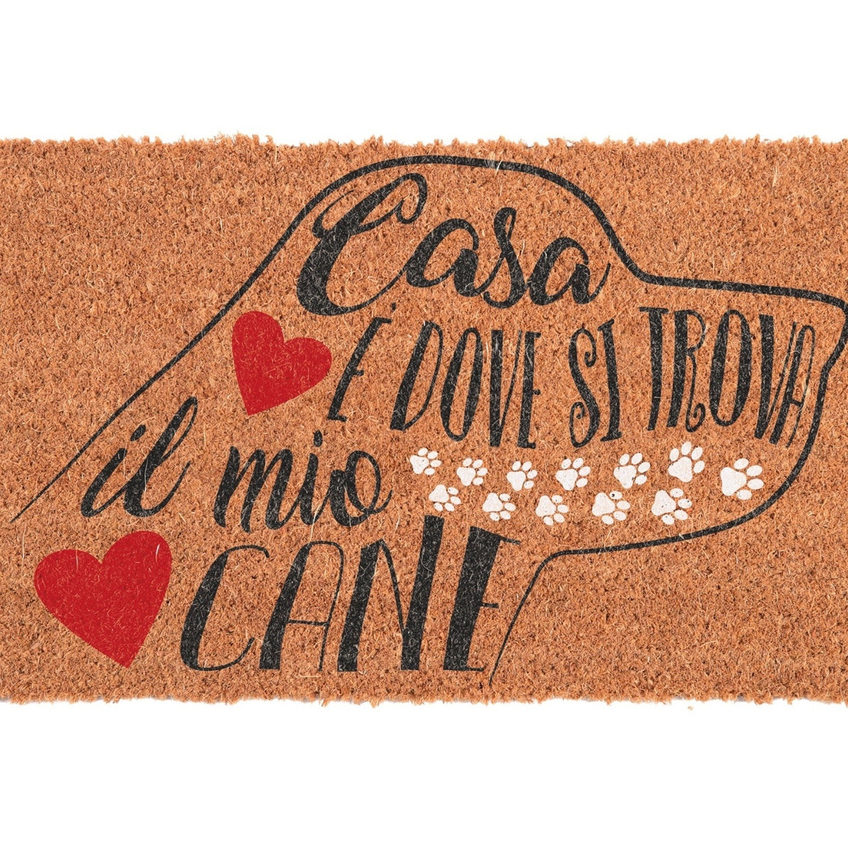 regalo italiano regalo italiano zerbino in cocco naturale 40 x 70 cm ass tappeto ingresso antiscivolo casa e porta 1 pz ean 8057586001411