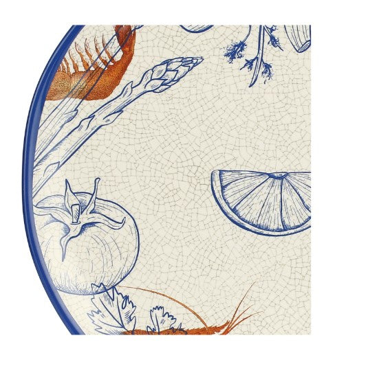 rose tulipani rose tulipani vassoio rotondo ocean life melamina d 42 cm ean 8018594611184