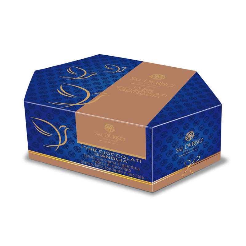 sal de riso sal de riso colomba di pasqua i tre cioccolati bianco latte e fondente1 kg ean 8054521546617
