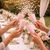 scotton scotton cono portaconfettiportariso rosa 190 g in cartoncino teso coni matrimonio eleganti 10 pz ean 8007402365296