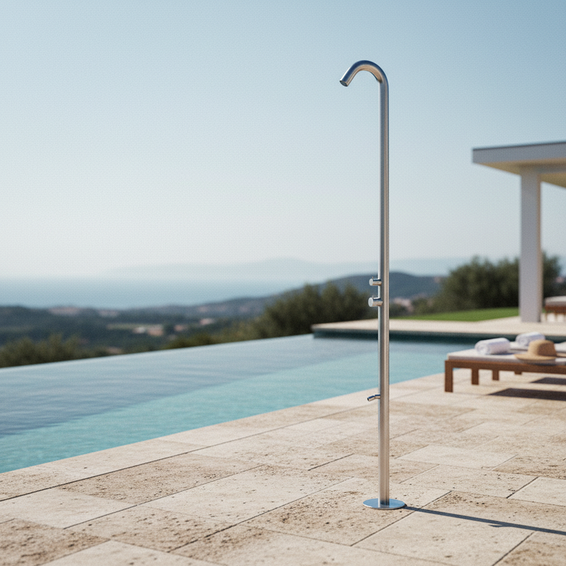 SINED Quartu Inox – Infinity pool villa