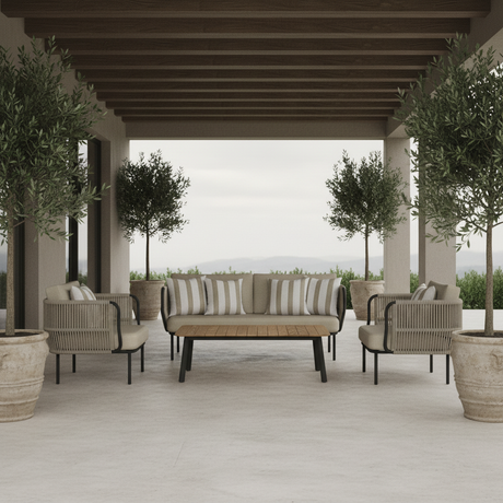 Scena 4 – Veranda villa contemporanea