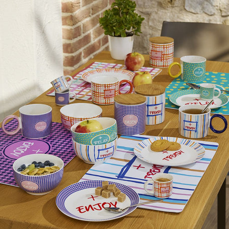 tognana tognana set 4 tazze caffe good vibes 65 cc senza piatto new bone china multicolor ean 8056444538557