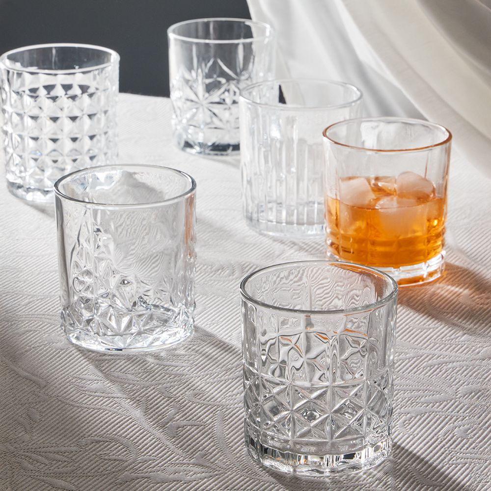 tognana tognana set bicchieri tumbler ottoman 6 pz 345 cc vetro ean 8056444522617