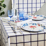 tognana tognana tovaglia picnic blu textile 150 x 300 cm bianco blu ean 8056444400359