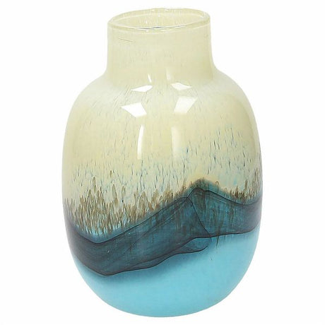 tognana tognana vaso bombato azzurro h 20 cm design sonic ean 8056444354140