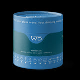 wd lifestyle wd lifestyle bicchiere vetro borosilicato cc 250 ml decoro pesce oro ean 8053300579440