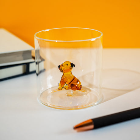 wd lifestyle wd lifestyle bicchiere vetro borosilicato cc 250 ml decoro shar pei ean 8055035684062