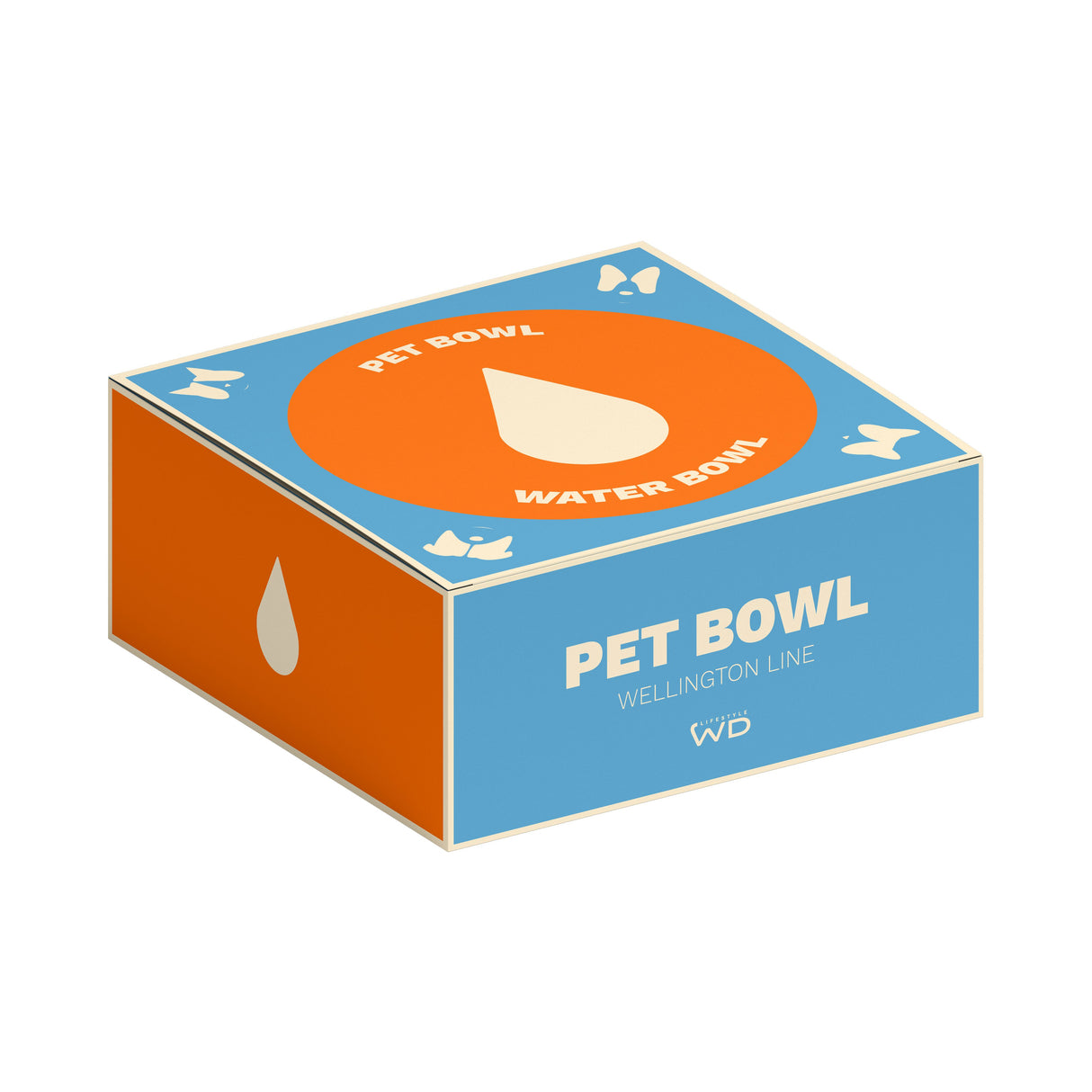 wd lifestyle wd lifestyle ciotola acqua d 20 cm blu celeste ean 8055035683133