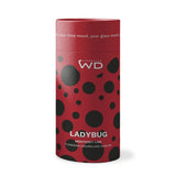 wd lifestyle wd lifestyle clessidra in vetro borosilicato con decoro interno coccinella verde rosa ean 8055035682266