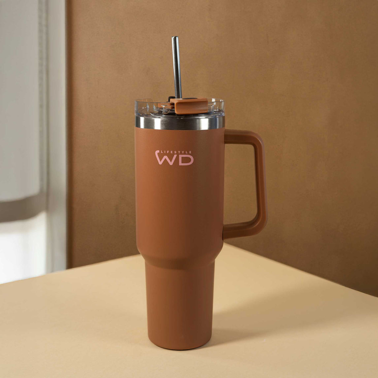 wd lifestyle wd lifestyle mug americana in acciaio inox 12 lt marrone ean 8055035683874