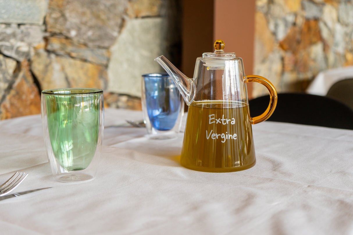 wd lifestyle wd lifestyle oliera in vetro borosilicato 500 ml trasparente ean 8053300571550