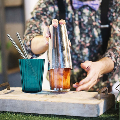 wd lifestyle wd lifestyle set 2 bicchieri in acrilico 370 ml turchese ean 8033040744995