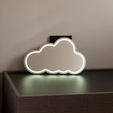 wd lifestyle wd lifestyle specchio decorativo con luci led 40 x 24 cm decoro nuvola ean 8053300577996