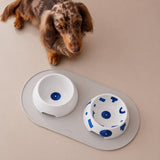 alessi alessi tappetino sottociotola antiscivolo cani e gatti grigio large 64x35 cm ean 8003299503537