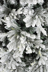 bizzotto bizzotto albero di natale berskshire innevato h 210 cm d 132 cm 4 943 rami 1 900 luci bianco ean 8051836720190