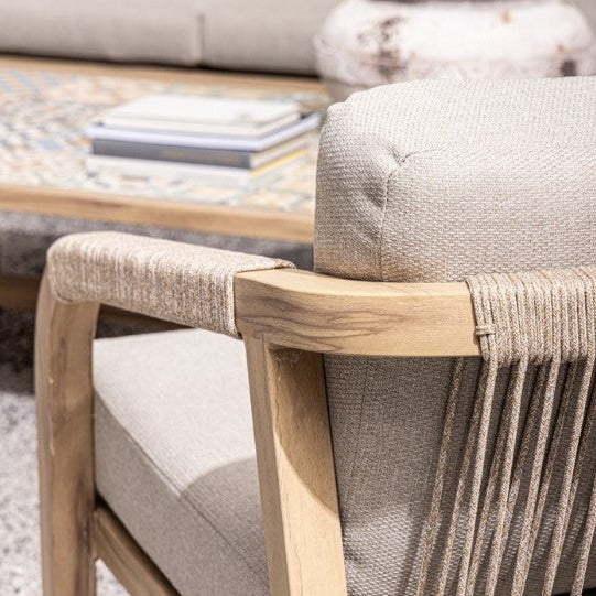 bizzotto bizzotto set 4 salotto kalimera con cuscini divano 2 poltrone e tavolino colore desert big ean 8051836779068