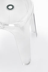 bizzotto bizzotto sgabello sonny h 465 cm bianco trasparente ean 8051836671737