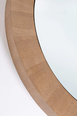 bizzotto bizzotto specchio con cornice amyris d 127 cm l 8 cm legno frassino ean 8051836762183