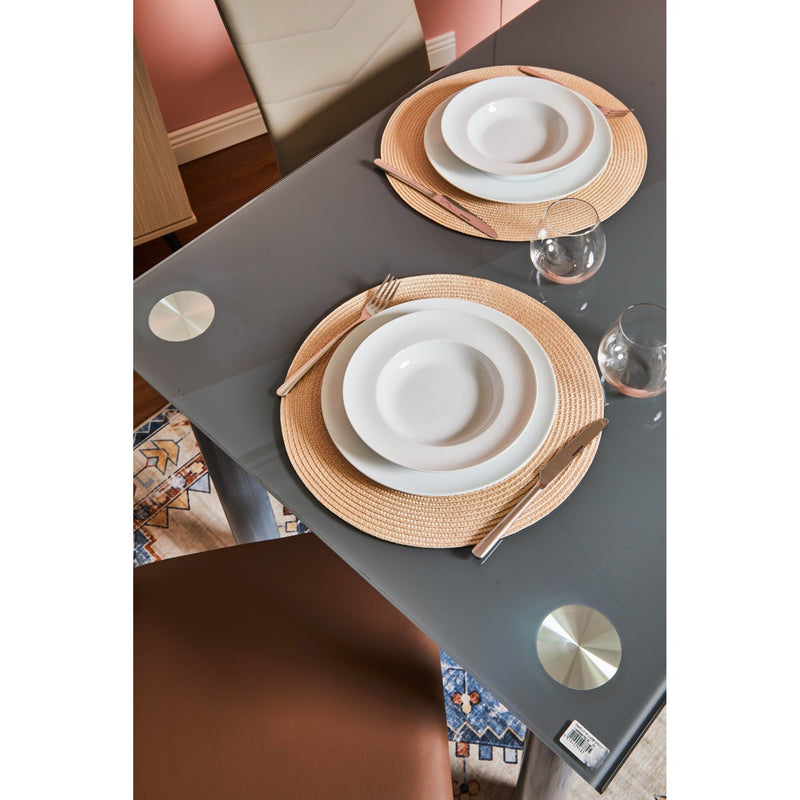 di mo di mo tovaglietta in pp d 38 cm crema sottopiatto resistente per tavola e cucina ean 8010402477807