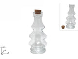 due esse distribuzioni due esse distribuzioni bottiglietta albero di natale con tappo sughero h 155 cm vetro natural ean 8053482247939