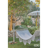 edg enzo de gasperi edg enzo de gasperi amaca con frange 200 x 100 cm bianco ean 8056372917806