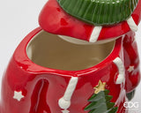 edg enzo de gasperi edg enzo de gasperi contenitore maglione di natale ass h 235 cm l 215 cm l 13 cm green red 1 pz ean 8059824540058