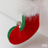 edg enzo de gasperi edg enzo de gasperi decoro elfo natale h 90 cm green red ean 8059824567277