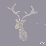 edg enzo de gasperi edg enzo de gasperi decoro renna pearls natale 200 microled h 75 cm l 60 cm l 30 i44 light gold ean 8059824546869