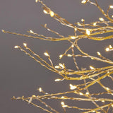 edg enzo de gasperi edg enzo de gasperi faggio con base 320 led di natale h 90 cm d 40 cm gold ean 8059824283160