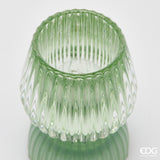 edg enzo de gasperi edg enzo de gasperi lampada da tavolo biforma a righe led h 13 cm d 9 cm ip20 verde ean 8059824630391