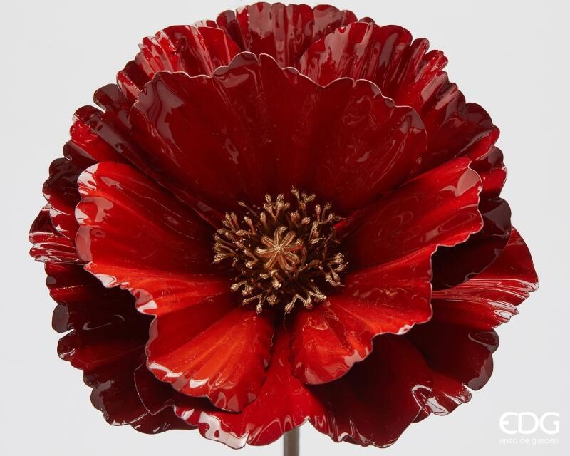 edg enzo de gasperi edg enzo de gasperi papavero glossy ramo ass h 70 cm red mix 1 pz ean 8059824579645