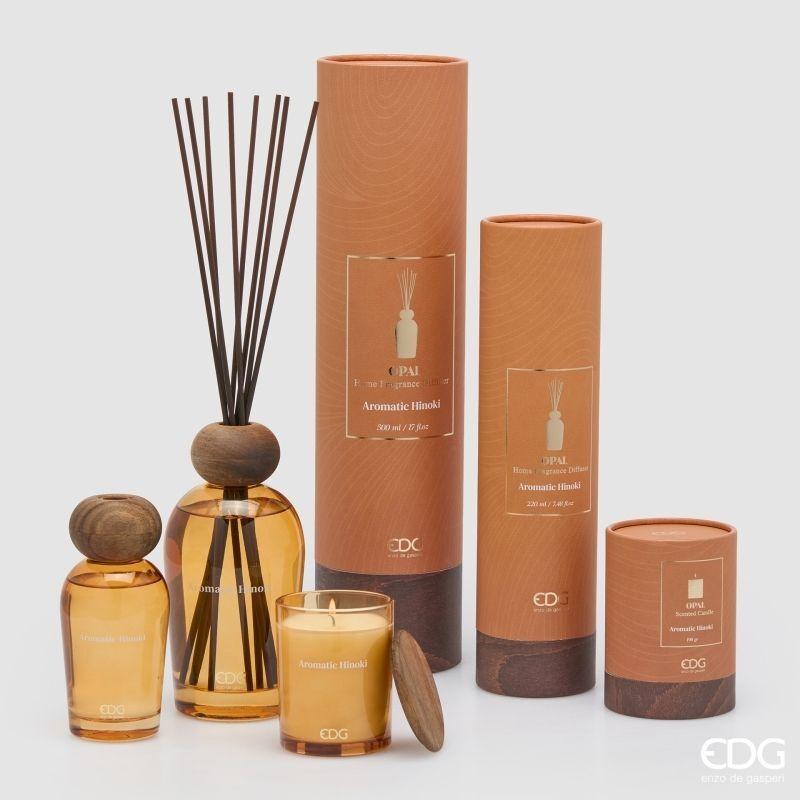 edg enzo de gasperi edg enzo de gasperi profumatore bottiglia opal 500 ml h 185 cm aromatic hinoki ean 8059824627247